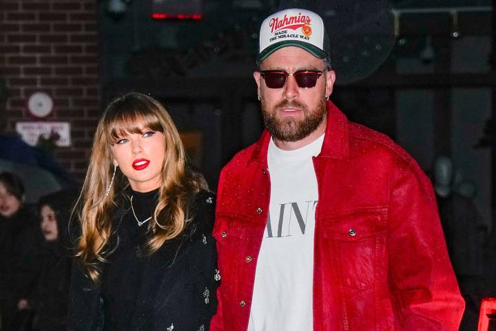 Taylor Swift Attends Fiancé Travis Kelce's First Chiefs Home Game