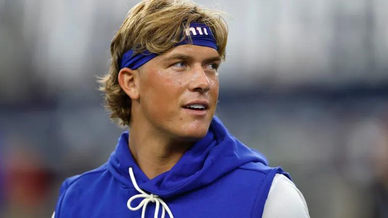 Why Giants sub in Jaxson Dart for Russell Wilson on some QB plays