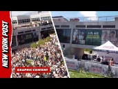 Livestream Shows Moments Before And After Charlie Kirk Was Fatally Shot At Utah Valley University