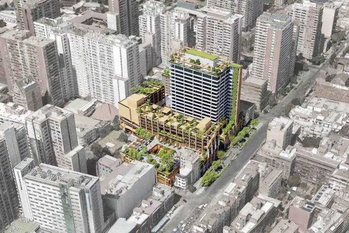 ¿MUT 2? Así es el nuevo mercado comercial que se está desarrollando en el centro de Santiago