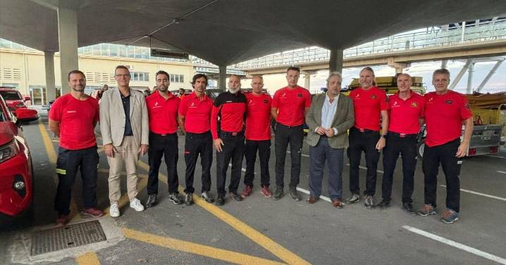 Macrodispositivo de los equipos de emergencias de Mallorca para contribuir a los operativos en Ibiza
