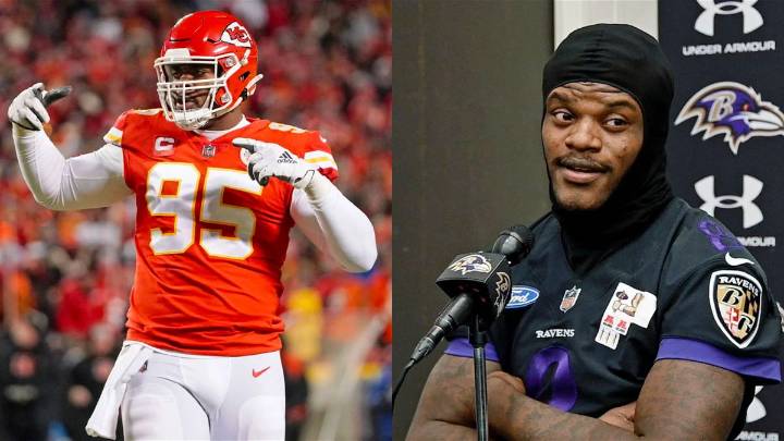 NFL Fans Catch Chiefs’ Chris Jones Red-Handed as He Changes Tune on MVP Award With Lamar Jackson Statement