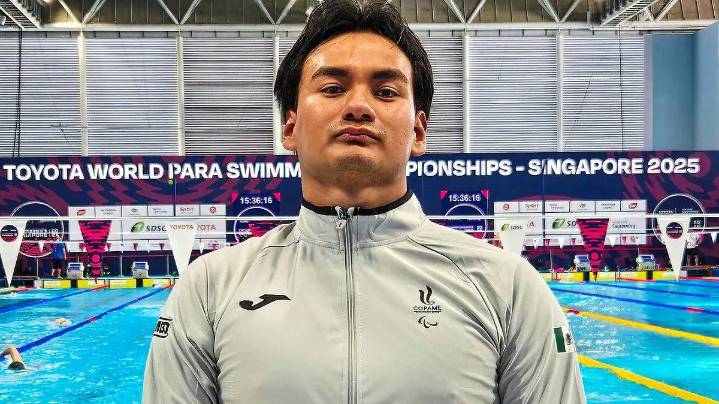 Ángel Camacho debuta en el Mundial de Para Natación Singapur 2025