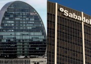 Los inversores reaccionan con compras a la posibilidad de que BBVA se quede solo con el 30% de Banco Sabadell en la opa