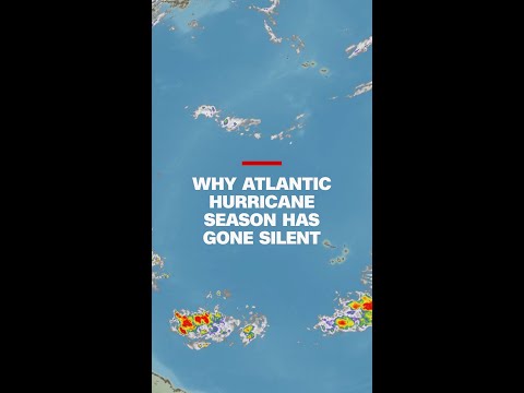 Why Atlantic hurricane season has gone silent