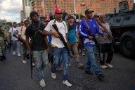 Chavistas se movilizaron en Caracas dispuestos a «defender» a Venezuela de EE.UU.