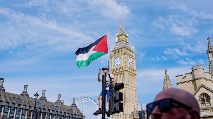 Reino Unido reconoce oficialmente al Estado de Palestina; "no es una recompensa para Hamás", afirma el primer ministro