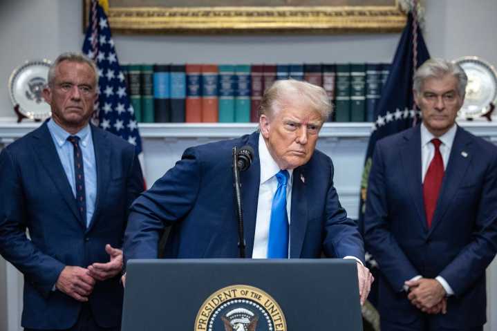Trump Admits His Advice on Tylenol and Pregnancy Isn’t Doctor