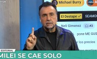 El editorial de Roberto Navarro en TTxB: "Milei se cae solo"