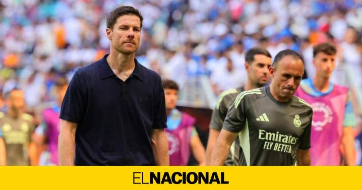 Xabi Alonso admite que hay caso Vinícius: "No era el momento de hablar con él"