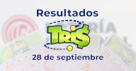 Resultados del Tris de hoy 28 de septiembre del 2025. Ve aquí los números ganadores