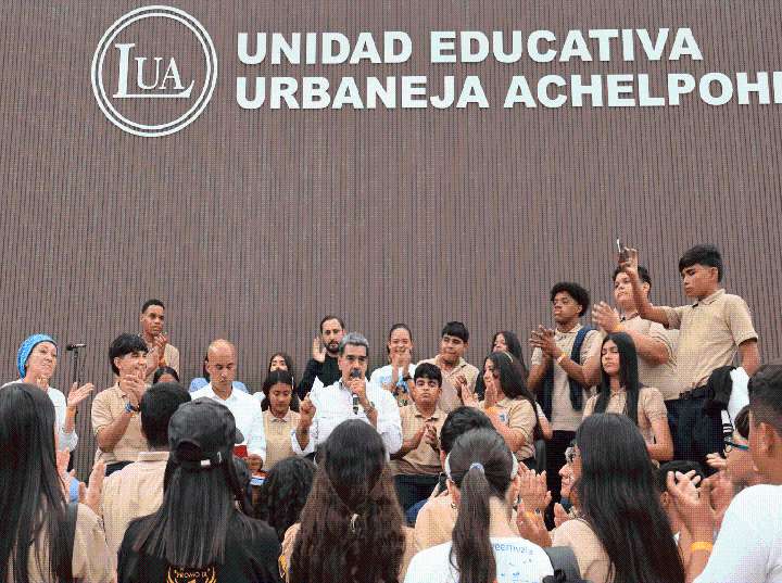Inicio de clases por todo lo alto: Rehabilitada Unidad Educativa Urbaneja Achelpohl 