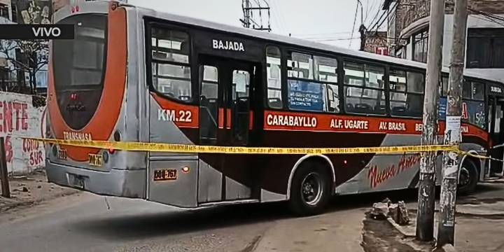 Sicarios asesinan a chofer de la empresa Nueva América tras ataque a balazos en plena ruta por San Juan de Miraflores