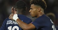 PSG complains to French soccer federation over Dembélé and Doué injuries with France