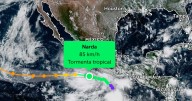 Tormenta `Narda` avanza en el Pacífico; `Gabrielle` en el Atlántico: ¿Qué estados serán afectados en México?