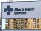 Health-care workers rally at Peter Lougheed Centre