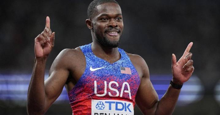 Lyles wins his fourth 200-meter world title. Jefferson-Wooden completes a sprint sweep