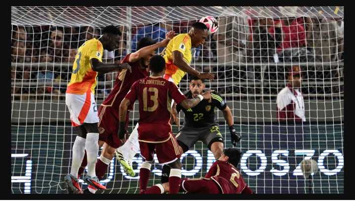 Colombia goleó 6-3 a Venezuela y la dejó sin repechaje