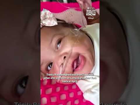 Baby girl heads home after spending 146 days in the NICU in Long Island, New York