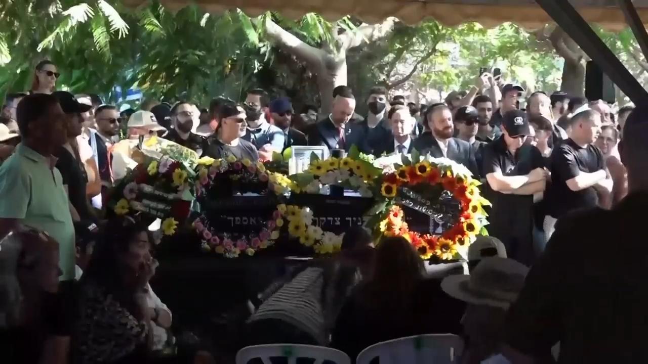 Funeral held in Israel for hostage whose remains were recovered from Gaza