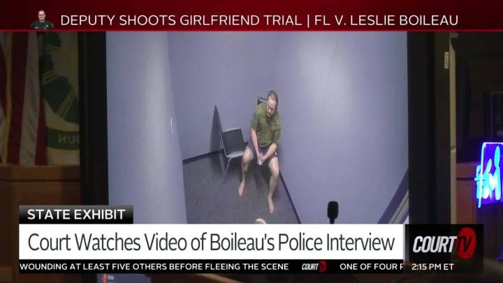 Deputy Shoots Girlfriend Trial: Police Interview of Defendant Leslie Boileau