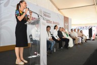 Presenta Claudia Sheinbaum primer informe regional y avances en obras de Chihuahua