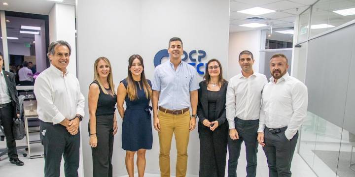 Con la presencia de presidente Santiago Peña, OCP Tech inauguró sus oficinas en Paraguay