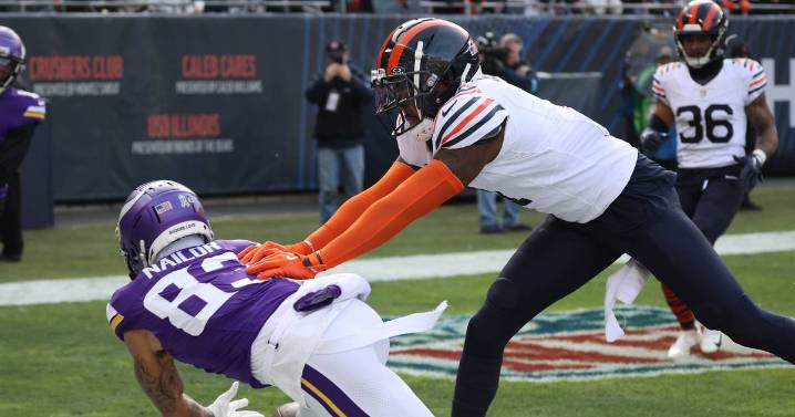 Chicago Bears’ Jaylon Johnson, Kyler Gordon, T.J. Edwards inactive against Vikings in season