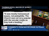 Survivors protest Massachusetts mayor over church sex scandal comments