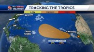 Atlantic tropical wave has a low chance of formation