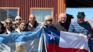 Rubén Dusso y el alcalde de Copiapó celebraron la apertura permanente del Paso de San Francisco