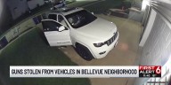 Authorities investigating gun thefts from vehicles in Bellevue neighborhood