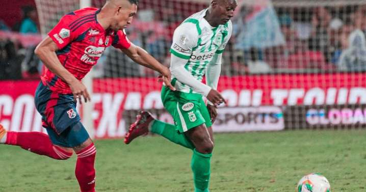 Clásico paisa cargado de goles: Medellín y Atlético Nacional empatan 3