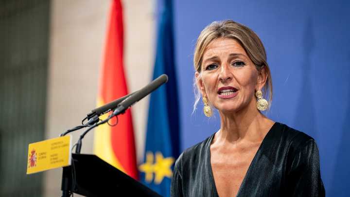 Yolanda Díaz pide ir más allá tras las medidas de Sánchez contra el genocidio en Gaza: "Hay que retirar la embajada española de Israel"
