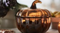 Turn An IKEA Pumpkin Jar Into A Stunning Fall Centerpiece