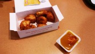 Local Baptist Careful To Fully Immerse Chick-Fil-A Nuggets In Honey Mustard Sauce