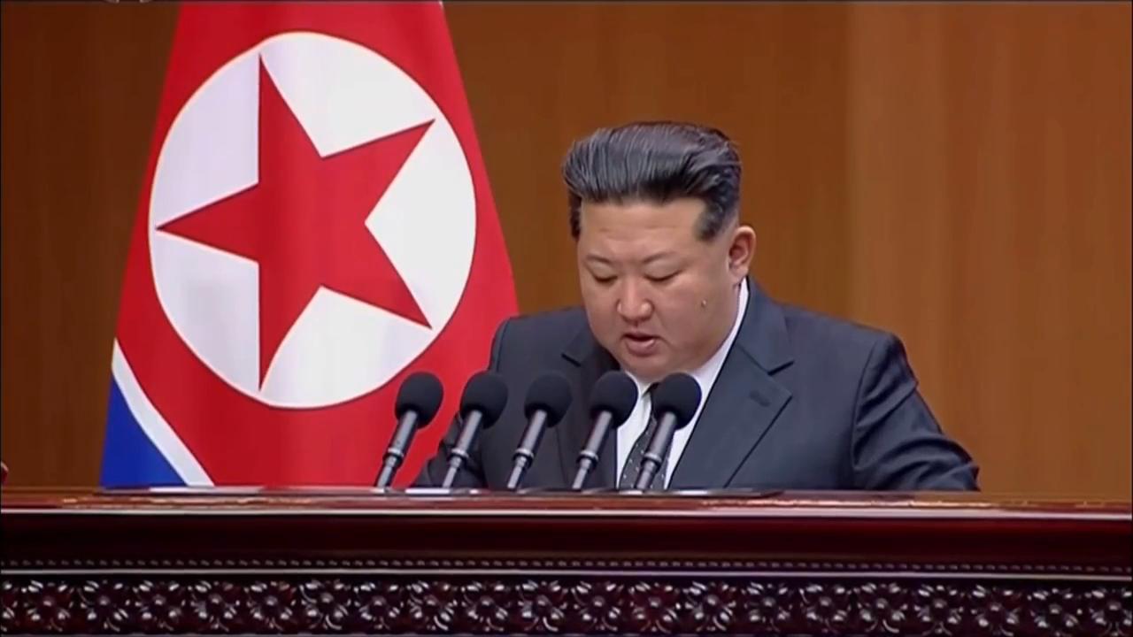 Standing ovation for North Korean leader Kim as he addresses Supreme People’s Assembly