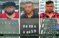 Capturan a tres “narcos” en distintos municipios