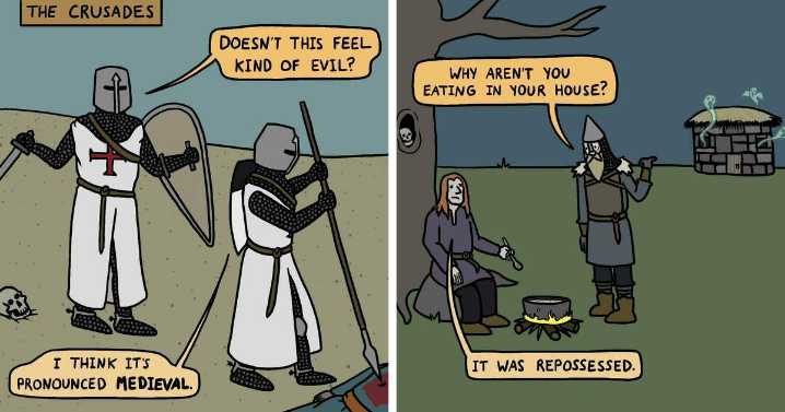 This Artist Combines Dad Humor And Norse Mythology Into 34 Funny Comics (New Pics)