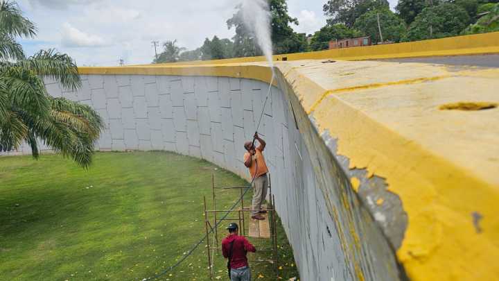 Alcaldía inició II fase del plan de rehabilitación de distribuidores de Maturín