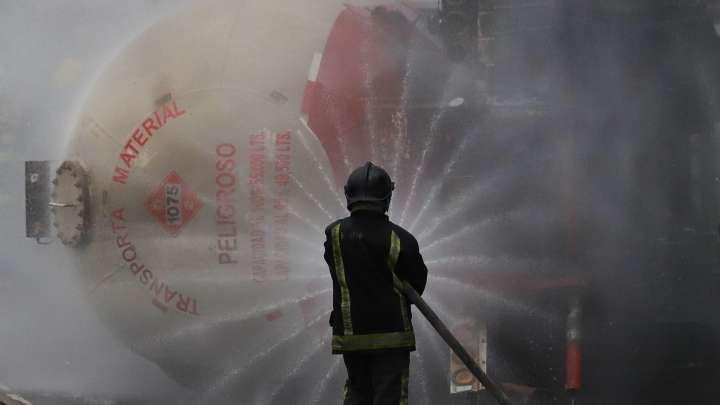 Fallece Conductor de Pipa de Gas que Explotó en Iztapalapa