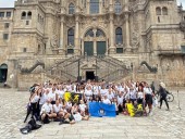 Vida Sana y Feliz conquista la Plaza del Obradoiro