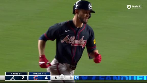 Kyle Tucker hits 3-run HR, leads Cubs past Braves 4