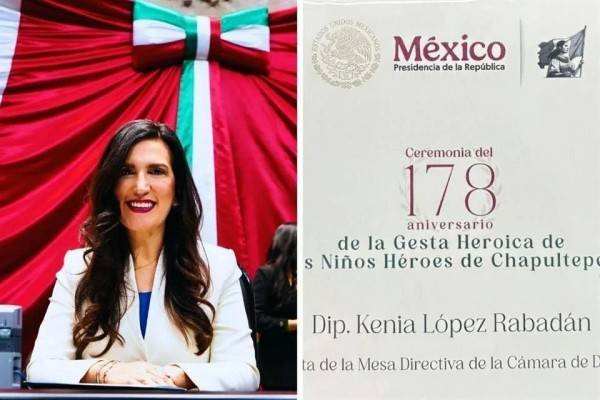 Asistirá Kenia López a ceremonia oficial por Gesta Heroica