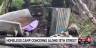 Omaha residents, leaders call for action on 13th Street homeless camps