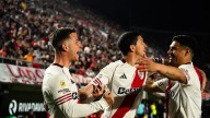 River venció a Estudiantes con un jugador menos en la previa del choque frente a Palmeiras