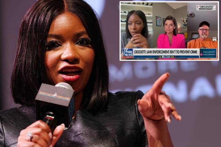 Rep. Jasmine Crockett under fire for claiming law enforcement's use 'isn't to prevent crime'