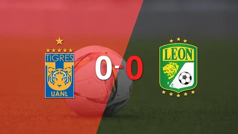 Liga MX: Cero a cero terminó el partido entre Tigres y León