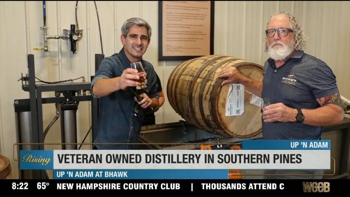 Up 'n Adam On Tour: BHAWK Distillery
