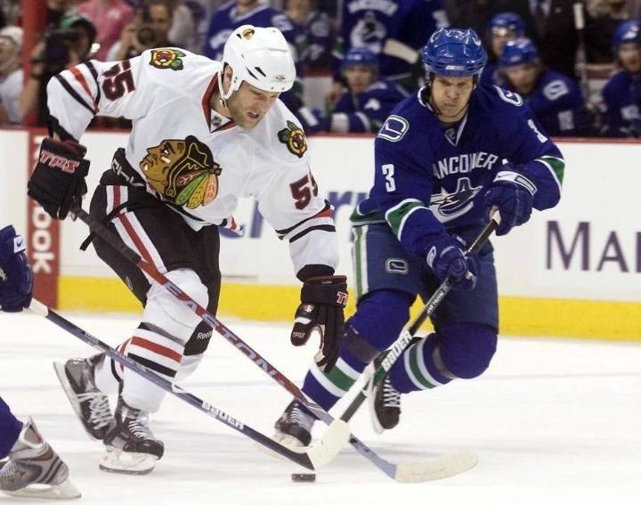 Canucks: Kevin Bieksa's fingerprints can still be found on this crew via Marcus Pettersson